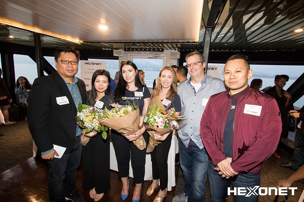 HEXONET Employees on HEXONET Cruise